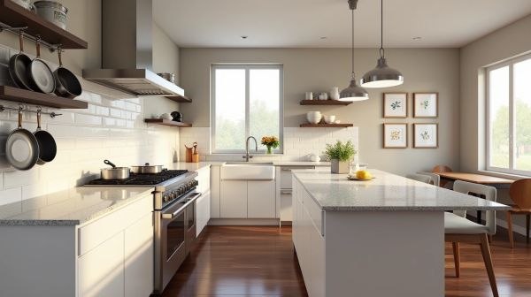 Réussir l'aménagement de votre cuisine équipée
